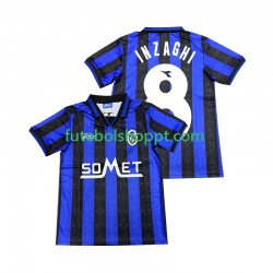 Camisola Homem Atalanta INZAGHI 8 1996 1997 Principais Equipamento Manga Curta