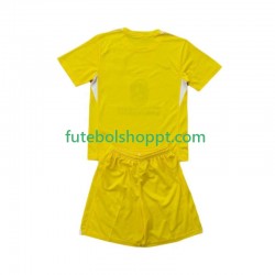 Camisola Júnior Atlético Madrid Guarda-redes Principais Equipamento 2025-2026 Manga Curta