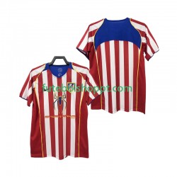 Camisola Homem Atlético Madrid 2005 Retro Principais Equipamento 2004 Manga Curta