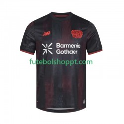 Camisola Homem Bayer 04 Leverkusen Principais Equipamento 2025-2026 Manga Curta