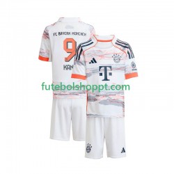 Camisola Júnior Bayern de Munique Harry Kane 9 Alternativa Equipamento 2025-2026 Manga Curta