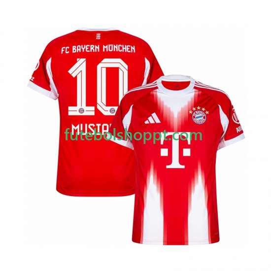Camisola Homem Bayern de Munique Jamal Musiala 10 Principais Equipamento 2025-2026 Manga Curta