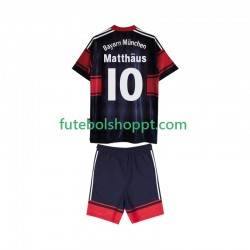 Camisola Júnior Bayern de Munique Matthas 10 1997 Retro Principais Equipamento 1999 Manga Curta