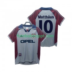 Camisola Homem Bayern de Munique Matthas 10 1997 Retro Terceiro Equipamento 1999 Manga Curta