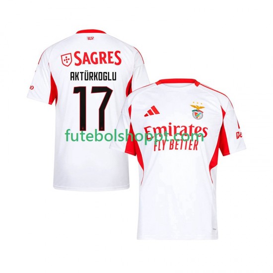 Camisola Homem Benfica Kerem Akturkoglu 17 Alternativa Equipamento 2025-2026 Manga Curta