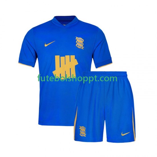 Camisola Júnior Birmingham City Principais Equipamento 2025-2026 Manga Curta