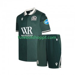 Camisola Júnior Blackburn Rovers Terceiro Equipamento 2025-2026 Manga Curta