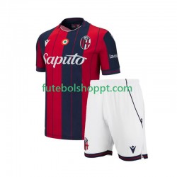 Camisola Júnior Bologna Principais Equipamento 2025-2026 Manga Curta