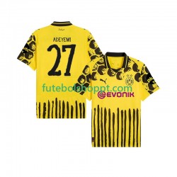 Camisola Homem Borussia Dortmund Karim Adeyemi 27 FIFA CWC Principais Equipamento 2025 Manga Curta