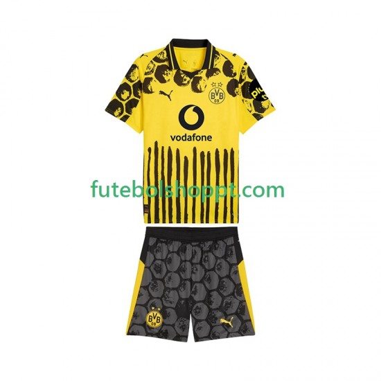 Camisola Júnior Borussia Dortmund FIFA CWC Principais Equipamento 2025 Manga Curta