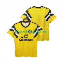 Camisola Homem Borussia Dortmund DFB-POKAL 1989 Retro Principais Equipamento Manga Curta