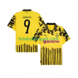 Camisola Homem Borussia Dortmund Serhou Guirassy 9 FIFA CWC Principais Equipamento 2025 Manga Curta