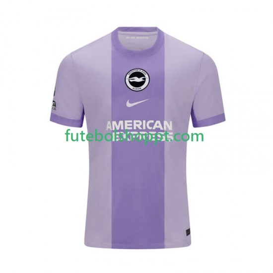 Camisola Homem Brighton Hove Albion Alternativa Equipamento 2025-2026 Manga Curta