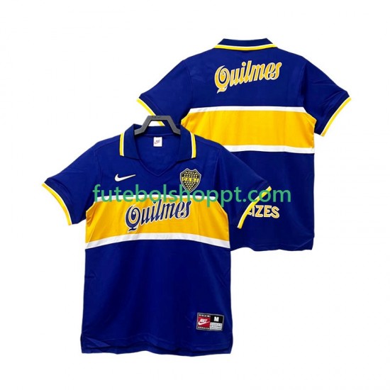 Camisola Homem CA Boca Juniors 1997 Retro Principais Equipamento 1998 Manga Curta