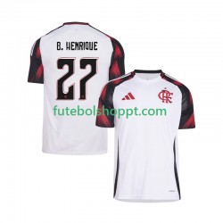 Camisola Homem CR Flamengo Bruno Henrique 27 Alternativa Equipamento 2025-2026 Manga Curta