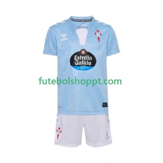 Camisola Júnior Celta de Vigo Principais Equipamento 2025-2026 Manga Curta