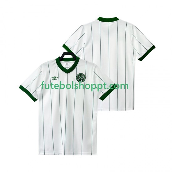 Camisola Homem Celtic FC 1982 1983 Retro Alternativa Equipamento Manga Curta