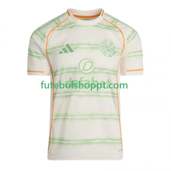 Camisola Homem Celtic FC Terceiro Equipamento 2025-2026 Manga Curta