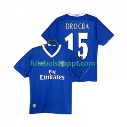 Camisola Homem Chelsea DROGBA 15 2003 2005 Retro Principais Equipamento Manga Curta