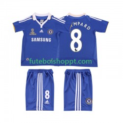 Camisola Júnior Chelsea LAMPARD 8 2007 Retro Principais Equipamento 2008 Manga Curta