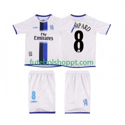 Camisola Júnior Chelsea LOMPARD 8 2003 Retro Alternativa Equipamento 2004 Manga Curta