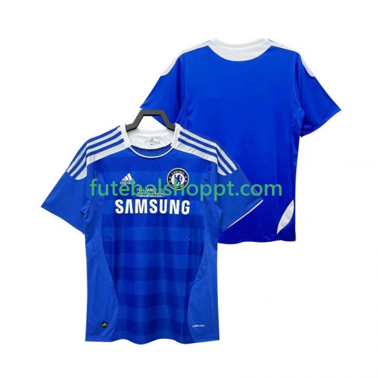 Camisola Homem Chelsea 2012 Retro Principais Equipamento 2011 Manga Curta