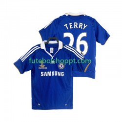 Camisola Homem Chelsea TERRY 26 2007 Retro Principais Equipamento 2008 Manga Curta