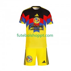 Camisola Júnior Club América Principais Equipamento 2025-2026 Manga Curta