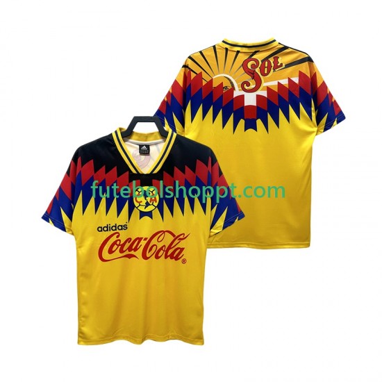 Camisola Homem Club América 1995 Retro Principais Equipamento Manga Curta