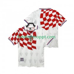 Camisola Homem Croácia Retro Principais Equipamento 1998 Manga Curta