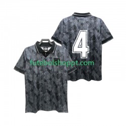 Camisola Homem Inglaterra 4 Retro Alternativa Equipamento 1990 Manga Curta