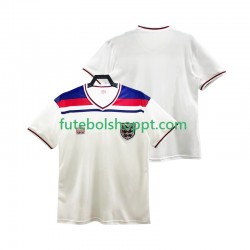 Camisola Homem Inglaterra 1982 Retro Principais Equipamento Manga Curta