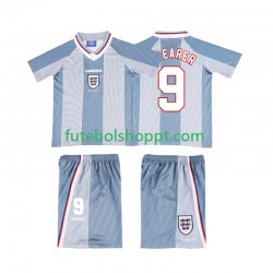 Camisola Júnior Inglaterra SHEARER 9 1996 Retro Alternativa Equipamento Manga Curta