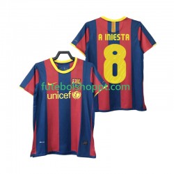 Camisola Homem FC Barcelona A INIESTA 8 Retro Principais Equipamento 2011 2010 Manga Curta Camisola Homem FC Barcelona A INIESTA 8 Retro Principais Equipamento 2011 2010 Manga Curta