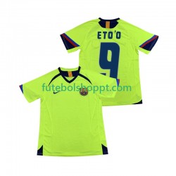 Camisola Homem FC Barcelona ETOO 9 2005 Retro Alternativa Equipamento 2006 Manga Curta