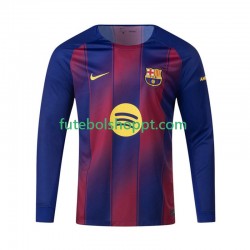 Camisola Homem FC Barcelona Principais Equipamento 2025-2026 Manga Comprida