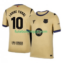 Camisola Homem FC Barcelona Lamine Yamal 10 UCL Alternativa Equipamento 2025-2026 Manga Curta