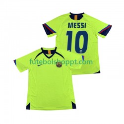 Camisola Homem FC Barcelona Lionel Messi 10 2005 Retro Alternativa Equipamento 2006 Manga Curta