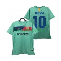 Camisola Homem FC Barcelona Lionel Messi 10 Retro Alternativa Equipamento 2011 2010 Manga Curta