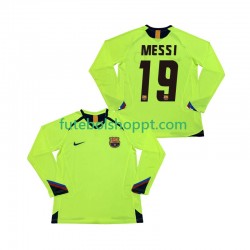 Camisola Homem FC Barcelona Lionel Messi 19 2005 Retro Alternativa Equipamento 2006 Manga Comprida