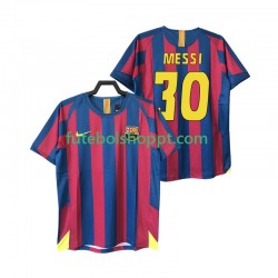 Camisola Homem FC Barcelona Lionel Messi 30 2005 Retro Principais Equipamento 2006 Manga Curta