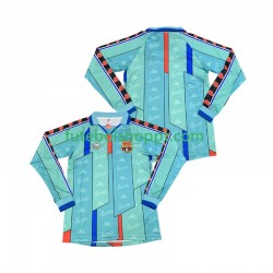 Camisola Homem FC Barcelona 1996 1997 Retro Alternativa Equipamento Manga Comprida Camisola Homem FC Barcelona 1996 1997 Retro Alternativa Equipamento Manga Comprida