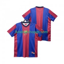 Camisola Homem FC Barcelona Retro Principais Equipamento 1998 1999 Manga Curta