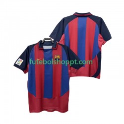 Camisola Homem FC Barcelona 2003 Retro Principais Equipamento 2004 Manga Curta Camisola Homem FC Barcelona 2003 Retro Principais Equipamento 2004 Manga Curta