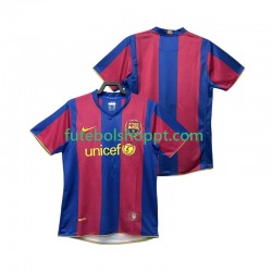 Camisola Homem FC Barcelona 2007 Retro Principais Equipamento 2008 Manga Curta Camisola Homem FC Barcelona 2007 Retro Principais Equipamento 2008 Manga Curta