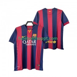 Camisola Homem FC Barcelona 2014 2015 Retro Principais Equipamento Manga Curta