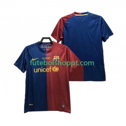 Camisola Homem FC Barcelona Champions League 2009 Retro Principais Equipamento 2008 Manga Curta