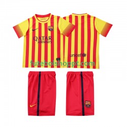 Camisola Júnior FC Barcelona 2013 2014 Retro Alternativa Equipamento Manga Curta