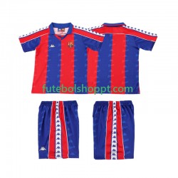 Camisola Júnior FC Barcelona 1992 1995 Retro Principais Equipamento Manga Curta Camisola Júnior FC Barcelona 1992 1995 Retro Principais Equipamento Manga Curta
