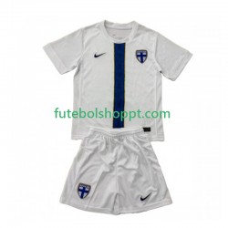 Camisola Júnior Finlândia Principais Equipamento 2025 Manga Curta